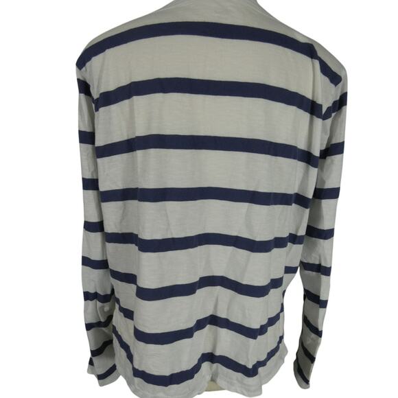 Aerie Large Women's Long Sleeved Shirt Buttons Striped Casual Festival - Picture 4 of 8